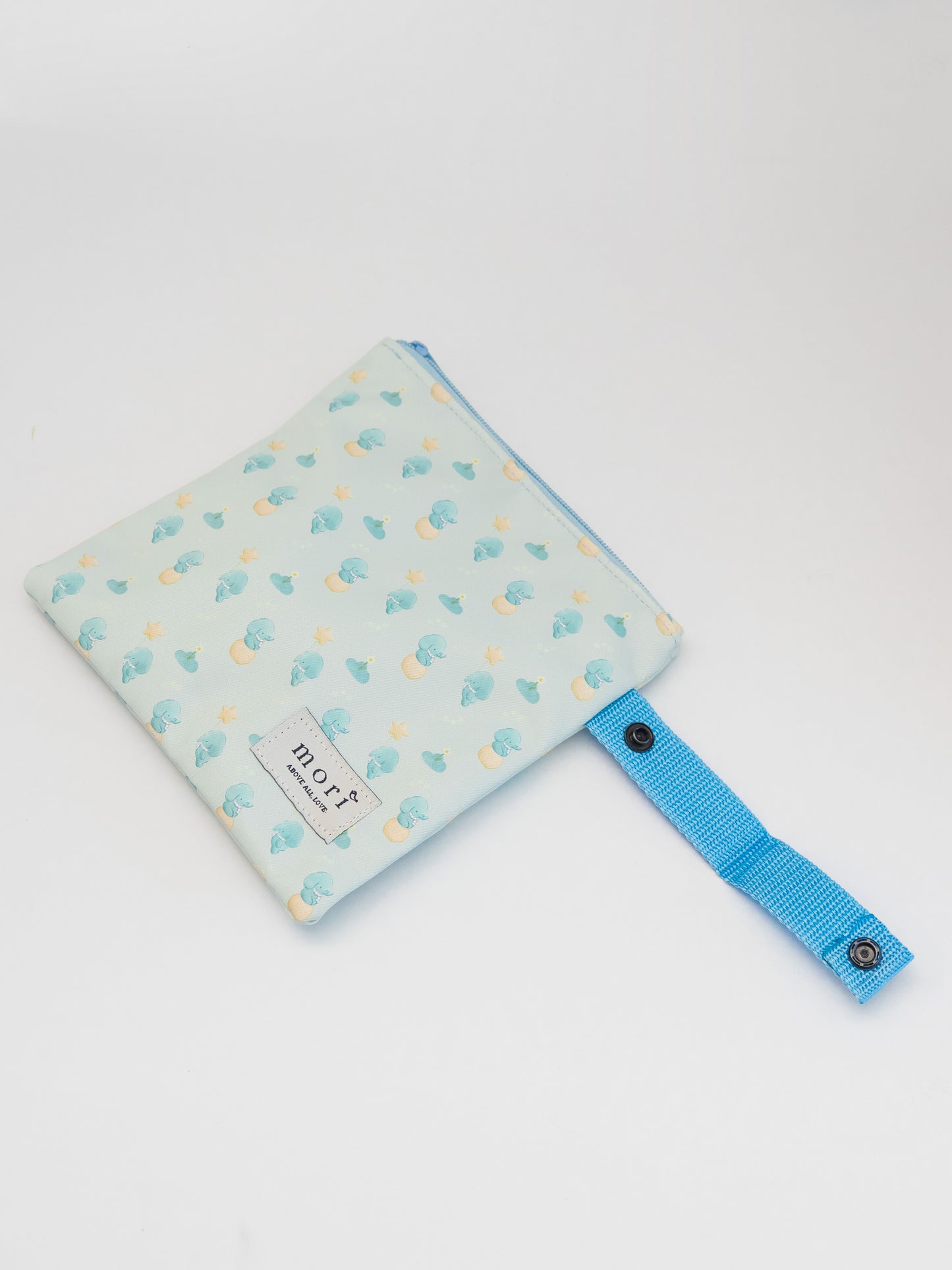 Little Eleph Washable Zipper Pouch