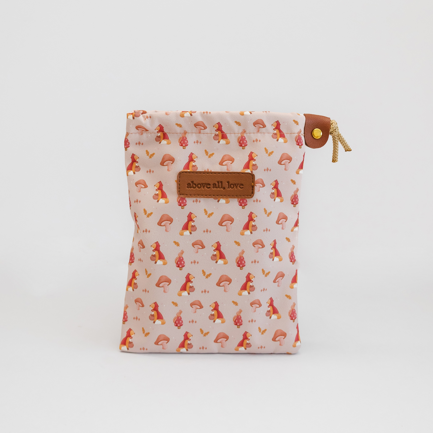 Little Fox Drawstring Bag