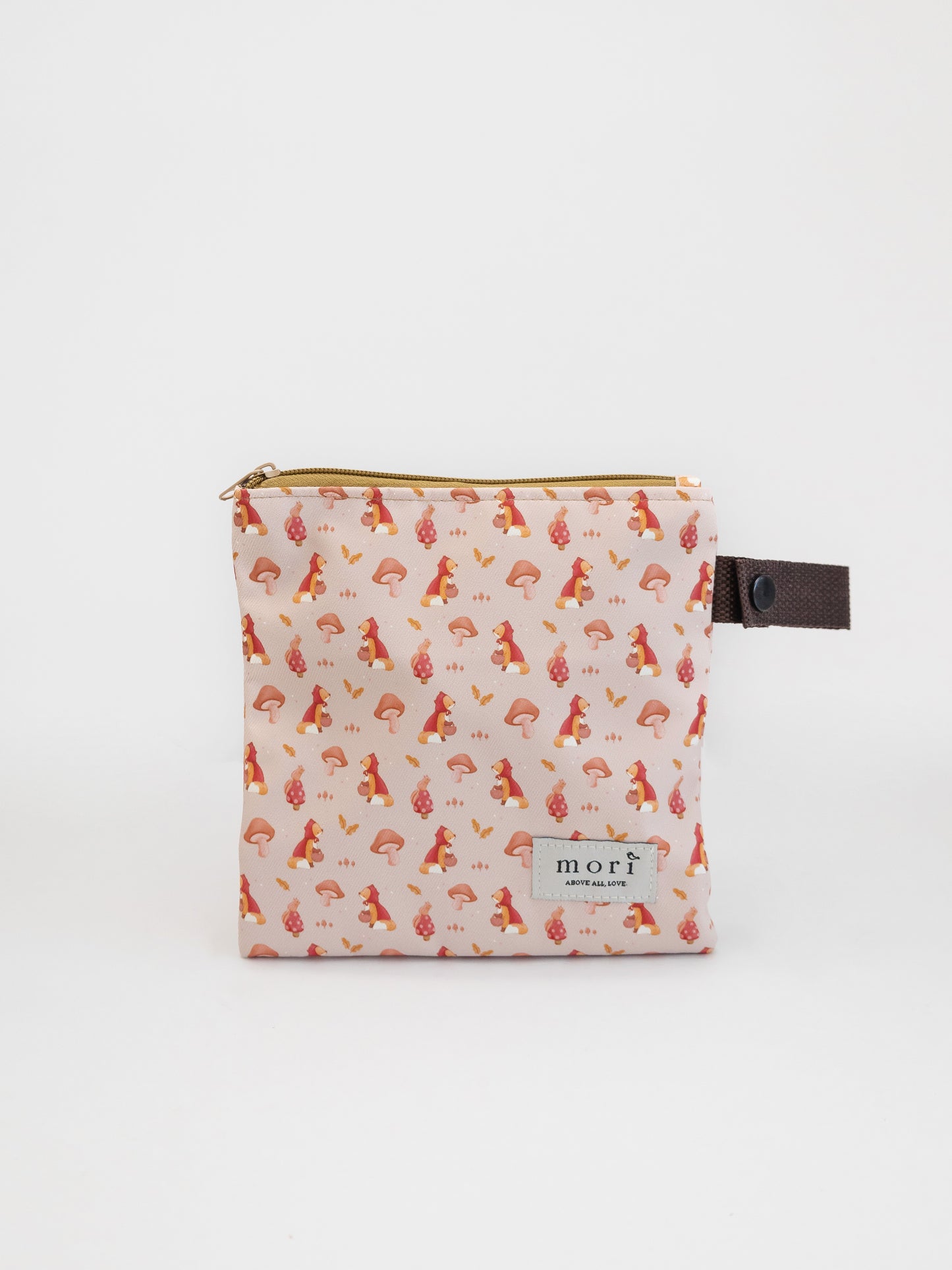 Little Fox Washable Zipper Pouch