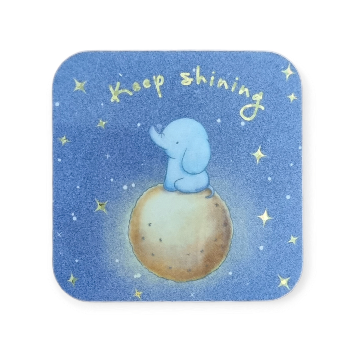 'Keep Shining' Little Eleph Sticker