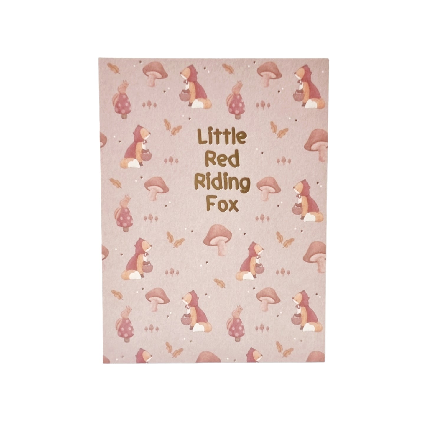 'Little Red Riding Fox' Postcard