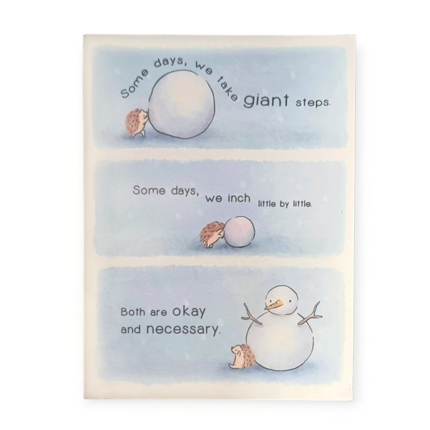 'How's Your Snowman?' Postcard