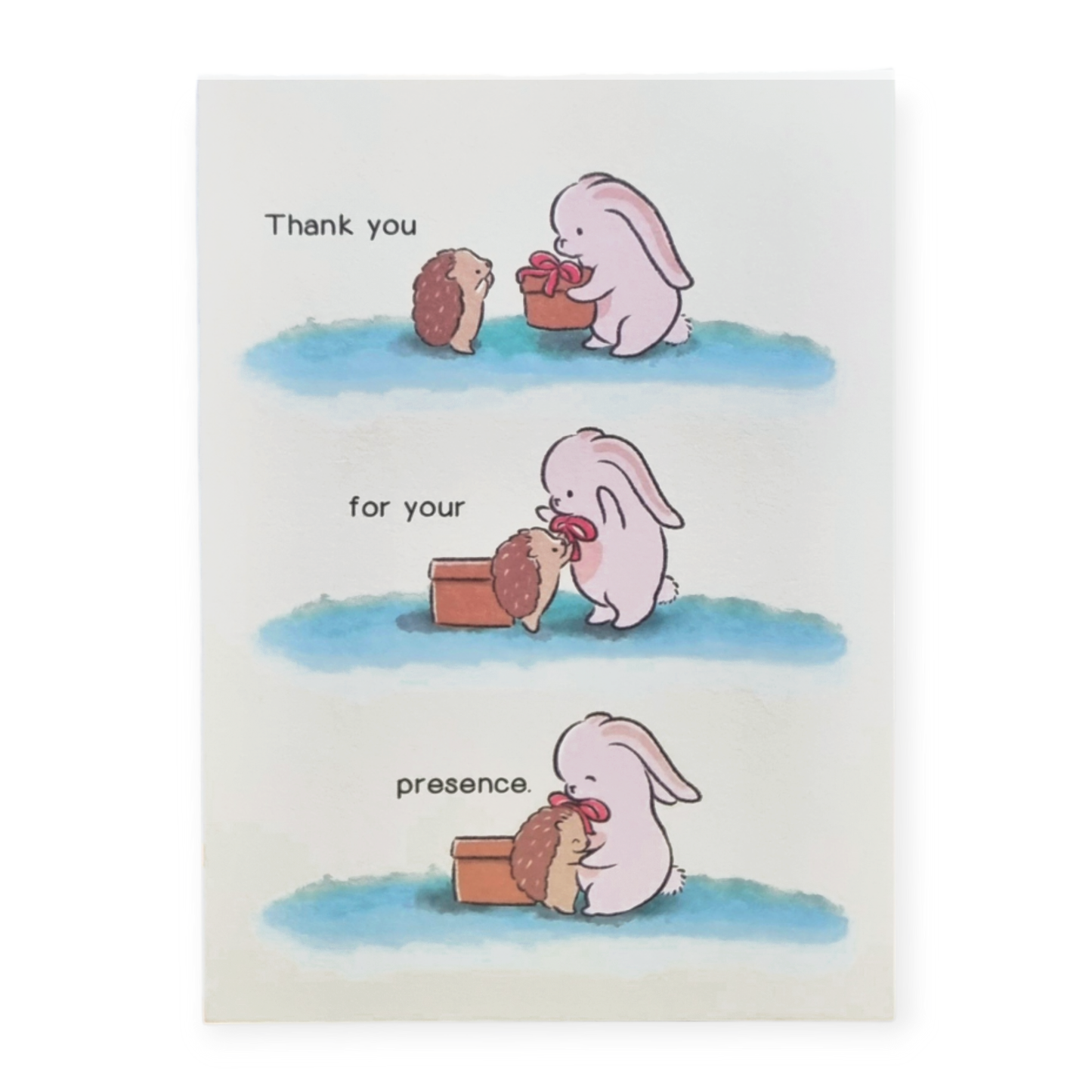'Thank You for Your Presence' Postcard