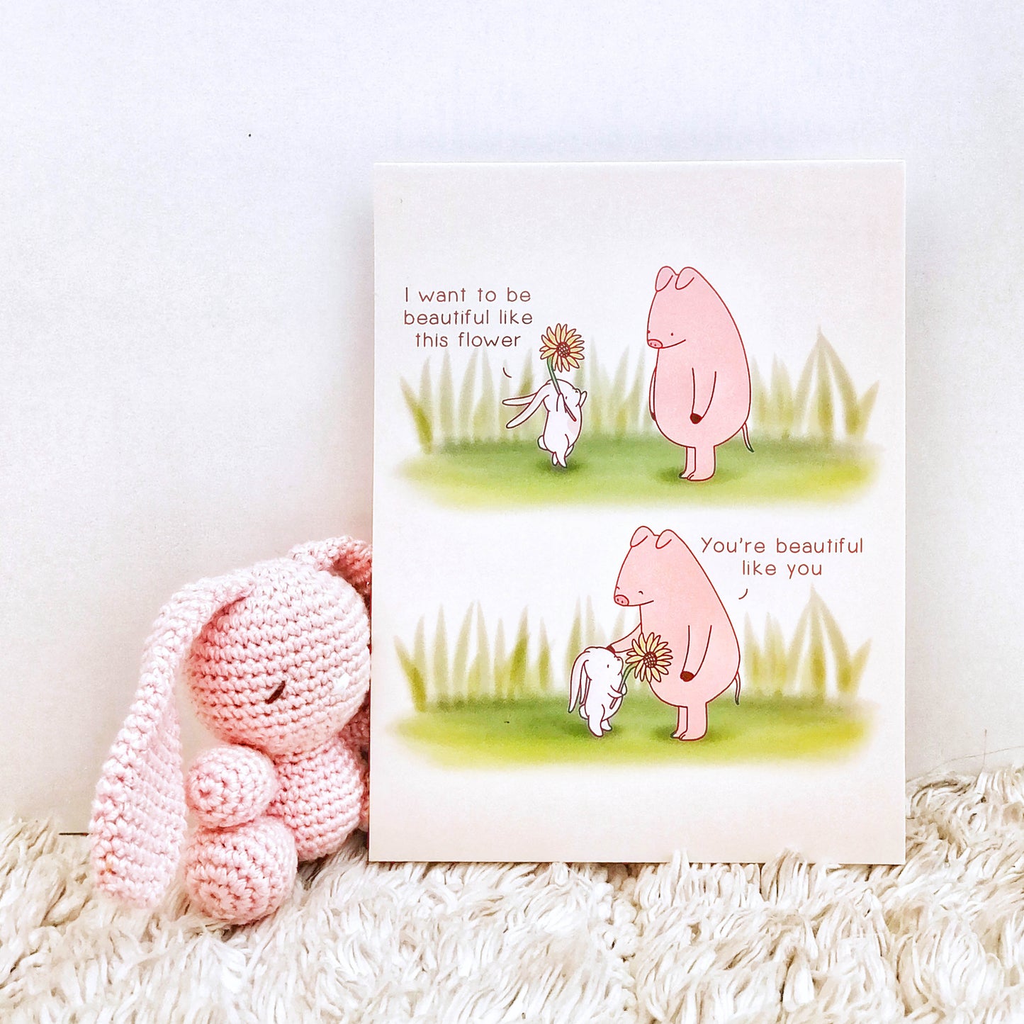 Postcard Set (Little Pig & Little Bunny)