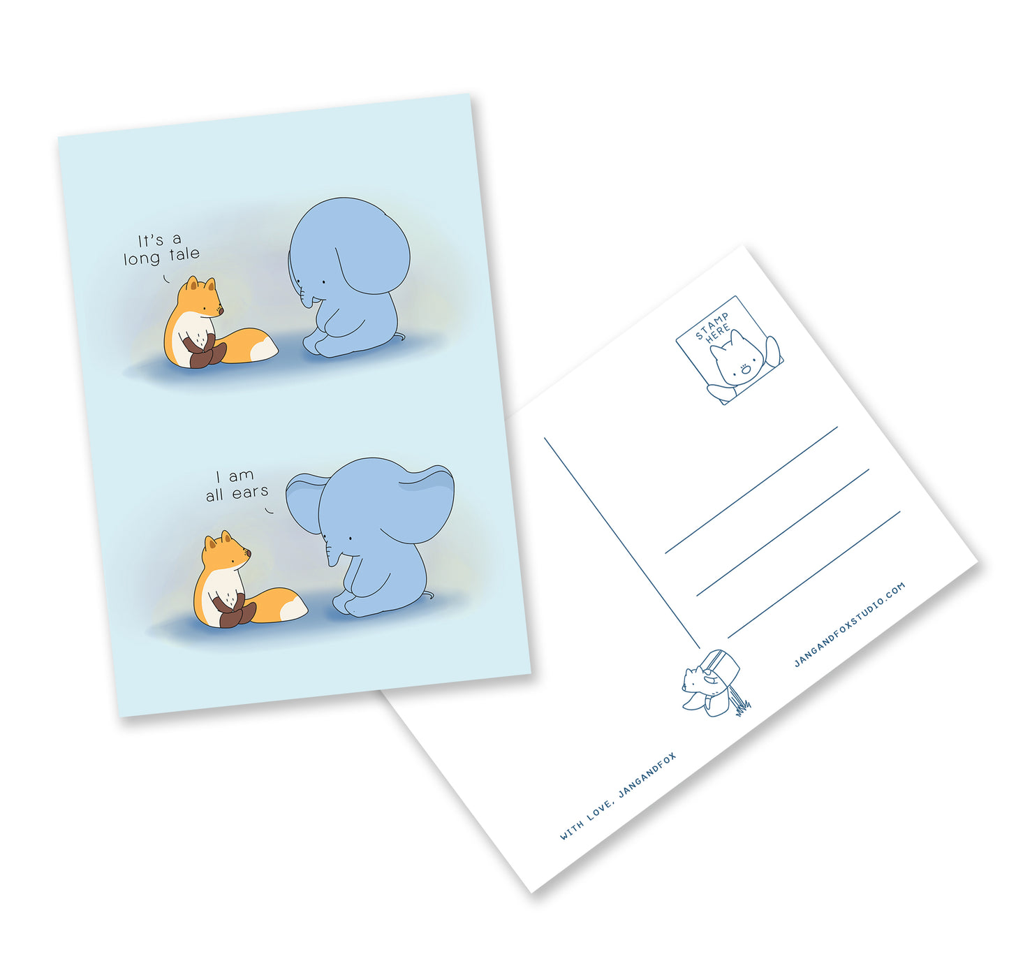 Postcard Set (Little Fox & friends)