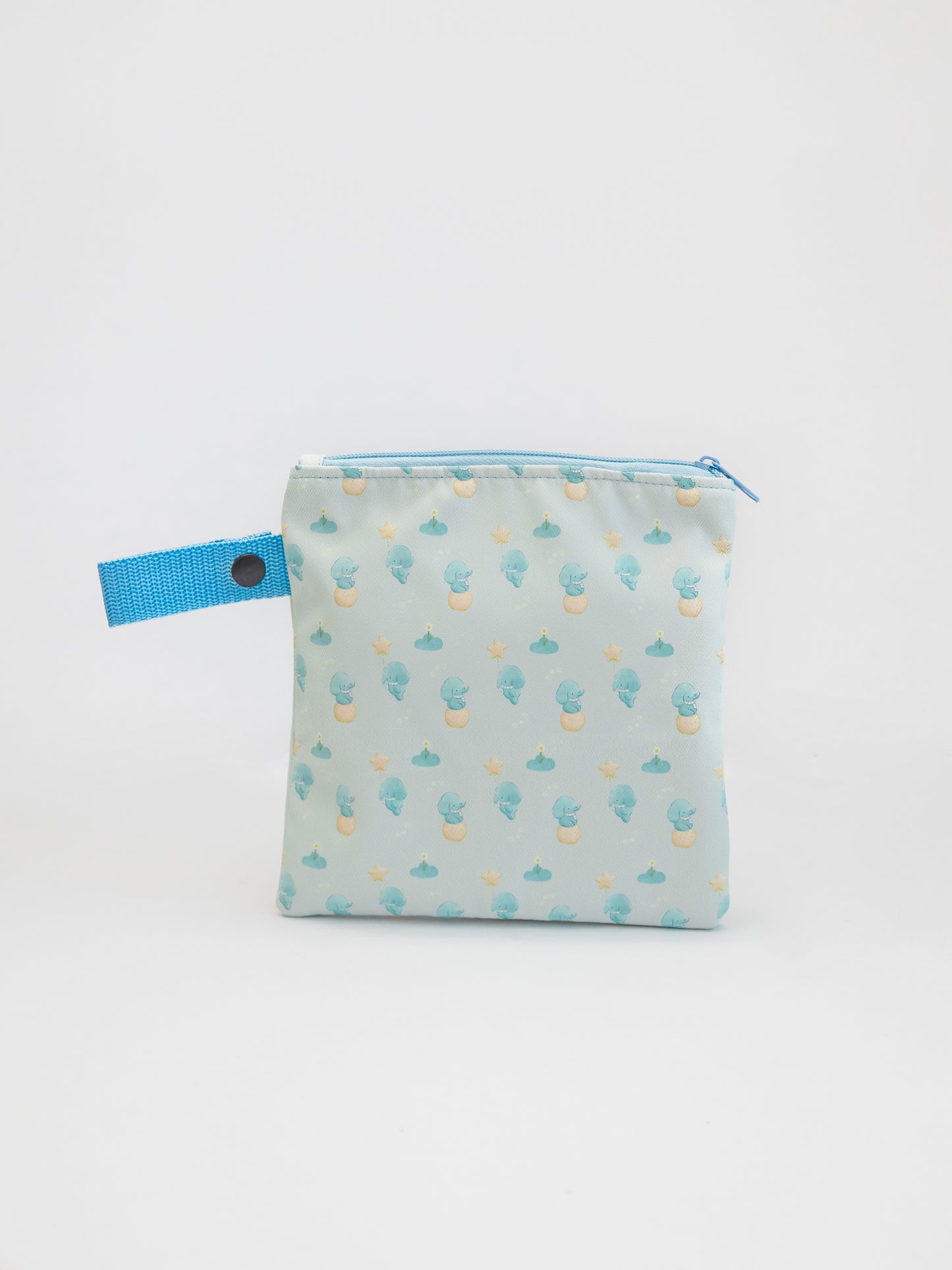 Little Eleph Washable Zipper Pouch