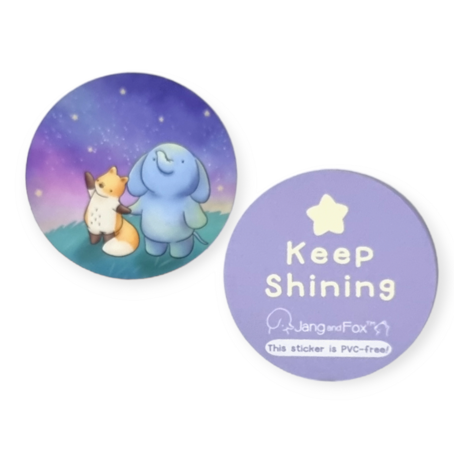 'Keep Shining' Stargazing Sticker